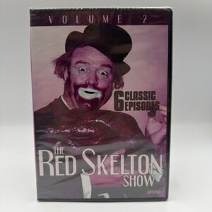 The Red Skelton Show Volume 2 DVD 6 Classic Episodes Digiview MV118E New Sealed
